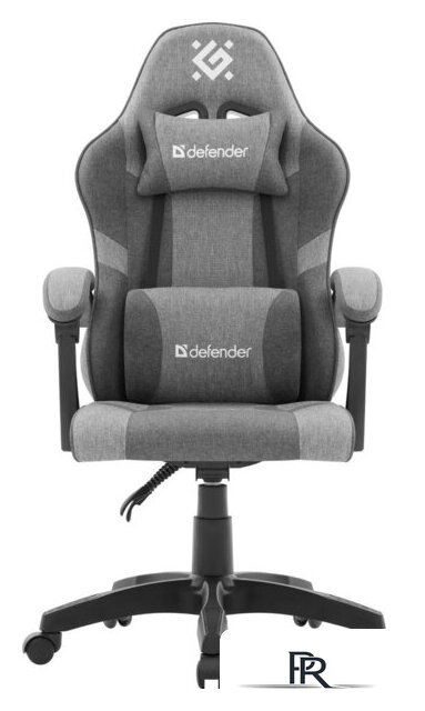Игровое (геймерское) кресло Defender Teiz (серый) - Изображение №2 — Интернет-магазин ПроЗаказ