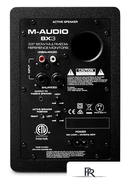 Монитор ближнего поля M-Audio BX3 - Изображение №4 — Интернет-магазин ПроЗаказ