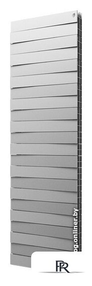 Биметаллический радиатор Royal Thermo Pianoforte Tower 500 Silver Satin (22 секции) - Изображение №1 — Интернет-магазин ПроЗаказ