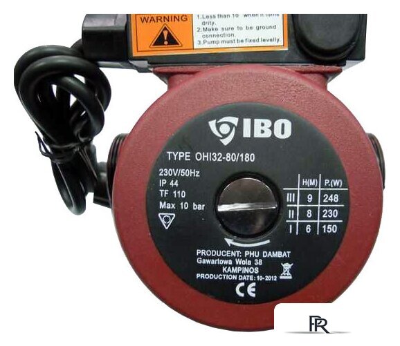 Циркуляционный насос IBO OHI 32-80/180 - Изображение №1 — Интернет-магазин ПроЗаказ