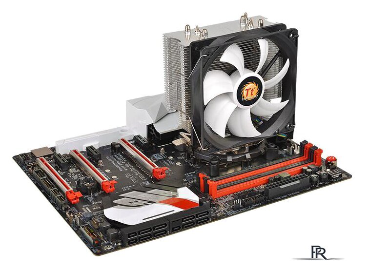 Кулер для процессора Thermaltake Contac Silent 12 [CL-P039-AL12BL-A] - Изображение №8 — Интернет-магазин ПроЗаказ