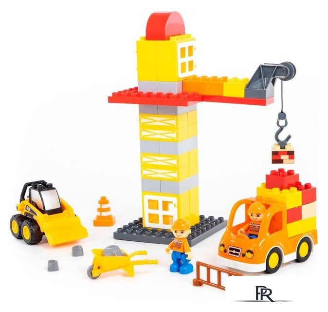 Конструктор Полесье 77608 Строительная фирма - Изображение №5 — Интернет-магазин ПроЗаказ