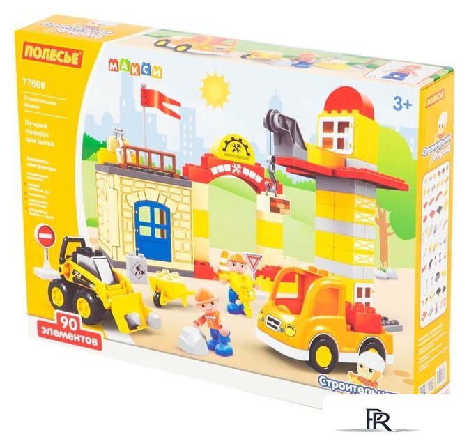 Конструктор Полесье 77608 Строительная фирма - Изображение №1 — Интернет-магазин ПроЗаказ