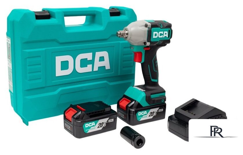Гайковерт DCA ADPB320 Type EM (с 2-мя АКБ, кейс) - Изображение №9 — Интернет-магазин ПроЗаказ