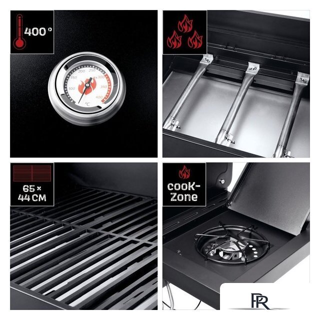 Газовый гриль для дачи Landmann Rookie 4.1 Cook 13714 - Изображение №7 — Интернет-магазин ПроЗаказ