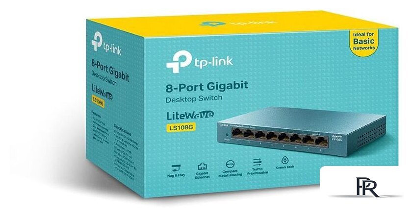 Неуправляемый коммутатор TP-Link LS108G - Изображение №3 — Интернет-магазин ПроЗаказ