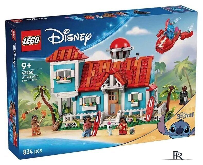 Конструктор LEGO Disney Пляжный домик Лило и Стича 43268 - Изображение №1 — Интернет-магазин ПроЗаказ
