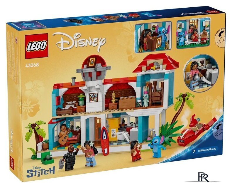 Конструктор LEGO Disney Пляжный домик Лило и Стича 43268 - Изображение №2 — Интернет-магазин ПроЗаказ
