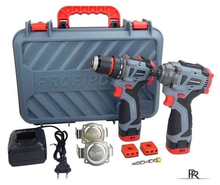Дрель-шуруповерт Profipower Комби BL-161C (с 2-мя АКБ, кейс) - Изображение №1 — Интернет-магазин ПроЗаказ