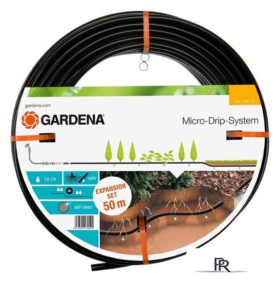 Сочащийся шланг Gardena Шланг сочащийся для подземной прокладки (13,7 мм, 50 м) 1395-20 - Изображение №1 — Интернет-магазин ПроЗаказ