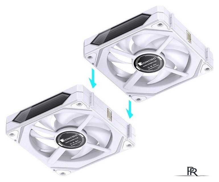 Комплект вентиляторов для корпуса Jonsbo ZL-120 Reversed (белый, 3 шт.) - Изображение №14 — Интернет-магазин ПроЗаказ