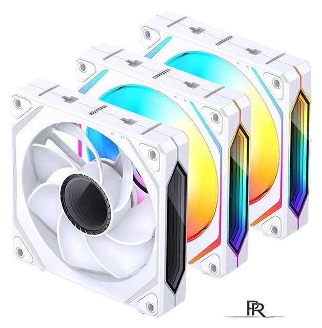 Комплект вентиляторов для корпуса Jonsbo ZL-120 Reversed (белый, 3 шт.) - Изображение №1 — Интернет-магазин ПроЗаказ