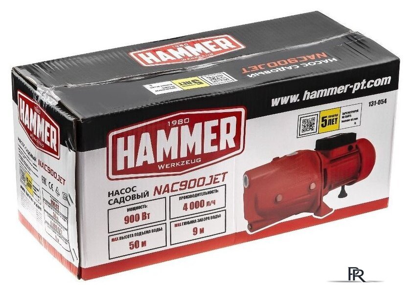 Центробежный насос Hammer NAC900JET - Изображение №11 — Интернет-магазин ПроЗаказ