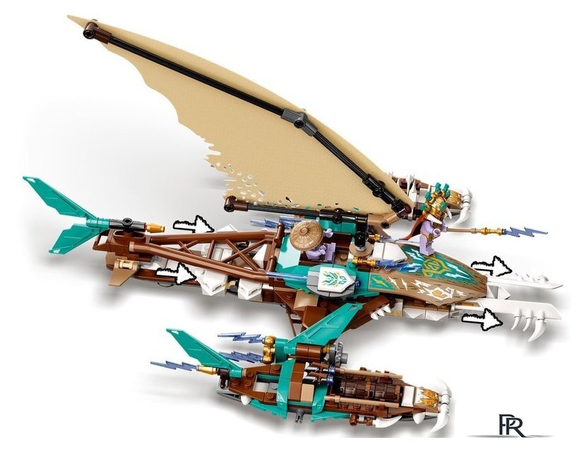 Конструктор LEGO Ninjago 71748 Морская битва на катамаране - Изображение №8 — Интернет-магазин ПроЗаказ