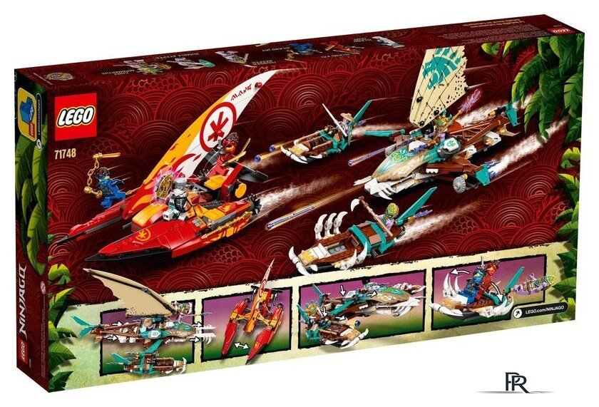 Конструктор LEGO Ninjago 71748 Морская битва на катамаране - Изображение №2 — Интернет-магазин ПроЗаказ