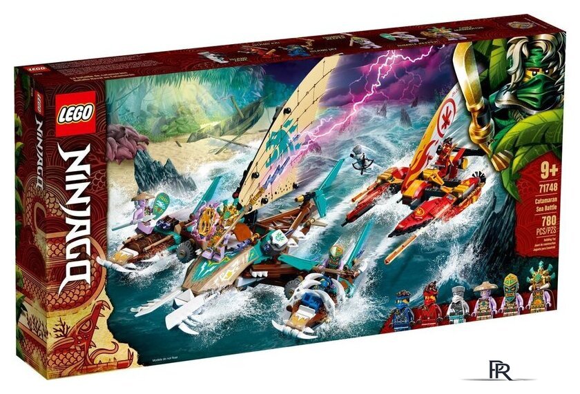 Конструктор LEGO Ninjago 71748 Морская битва на катамаране - Изображение №1 — Интернет-магазин ПроЗаказ