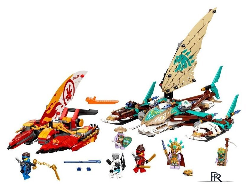 Конструктор LEGO Ninjago 71748 Морская битва на катамаране - Изображение №3 — Интернет-магазин ПроЗаказ