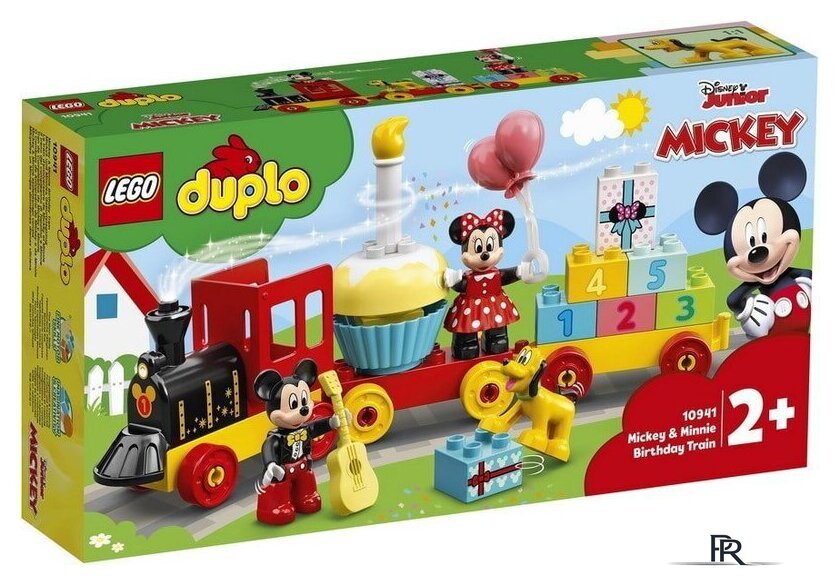 Конструктор LEGO Duplo 10941 Праздничный поезд Микки и Минни - Изображение №1 — Интернет-магазин ПроЗаказ