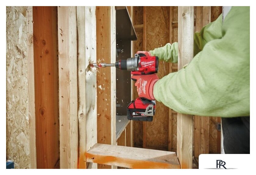 Дрель-шуруповерт Milwaukee M18 FUEL M18FDD3-502X 4933479863 (с 2-мя АКБ 5 Ач, кейс) - Изображение №10 — Интернет-магазин ПроЗаказ