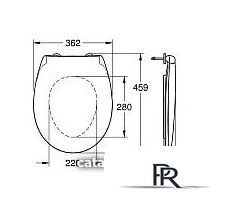 Сиденье для унитаза Grohe Bau 39493000 - Изображение №4 — Интернет-магазин ПроЗаказ