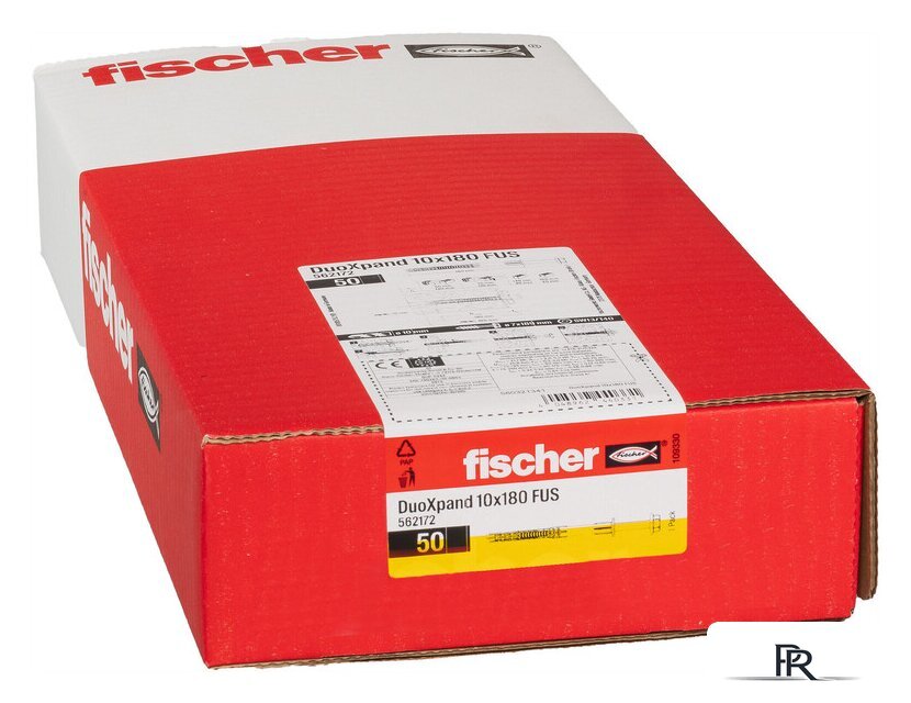 Дюбель фасадный Fischer DuoXpand 10x180 FUS 562172 (50 шт) - Изображение №2 — Интернет-магазин ПроЗаказ