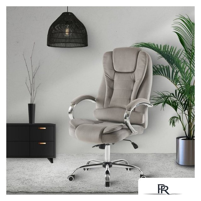 Офисное кресло Mio Tesoro Тероль AF-C7681V (серый) - Изображение №7 — Интернет-магазин ПроЗаказ