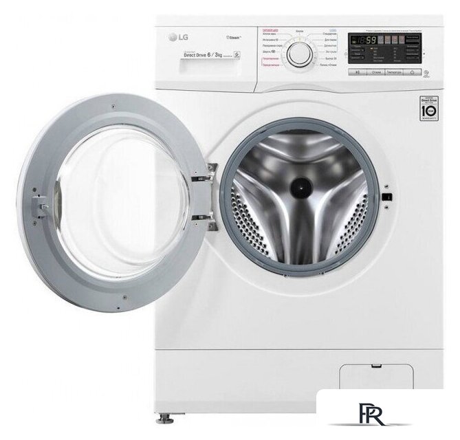 Стирально-сушильная машина LG F1296CDS0X - Изображение №2 — Интернет-магазин ПроЗаказ