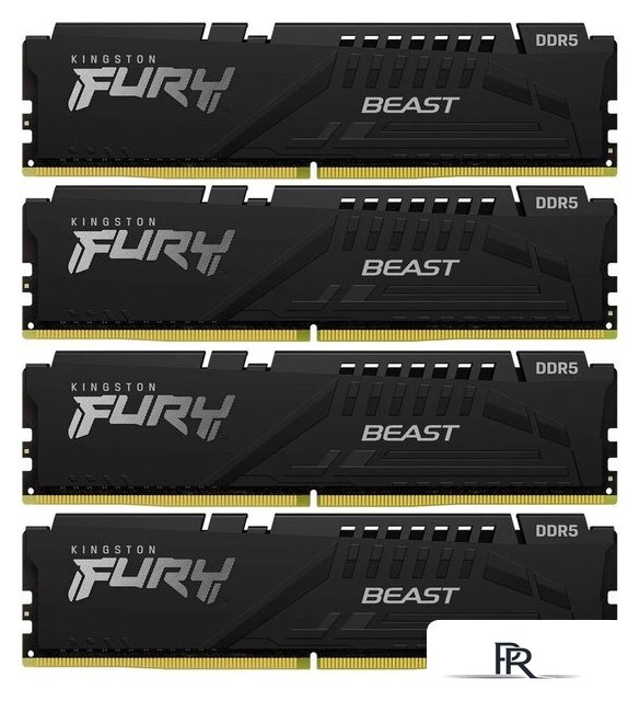 Оперативная память Kingston FURY Beast 4x32ГБ DDR5 5200 МГц KF552C40BBK4-128 - Изображение №2 — Интернет-магазин ПроЗаказ