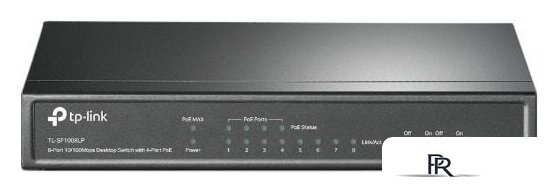 Неуправляемый коммутатор TP-Link TL-SF1008LP - Изображение №1 — Интернет-магазин ПроЗаказ