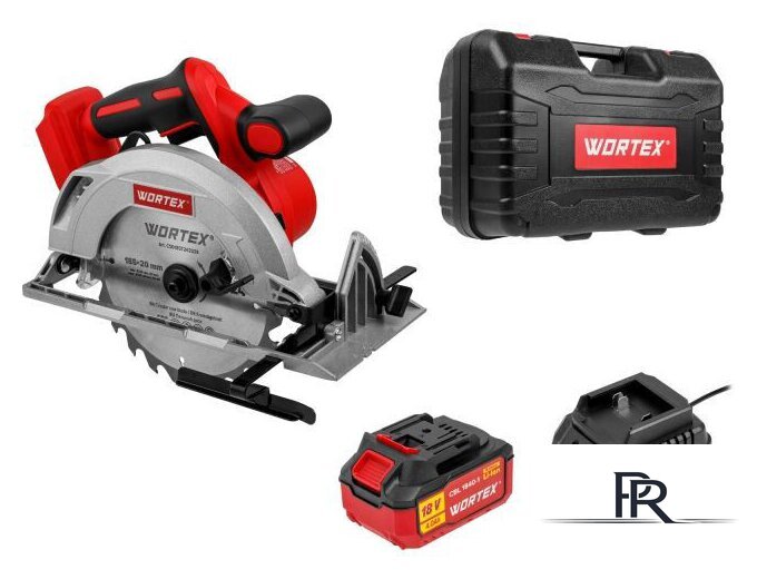 Дисковая (циркулярная) пила Wortex CCS 1819-1 1329533 (с 1-м АКБ, кейс) - Изображение №1 — Интернет-магазин ПроЗаказ