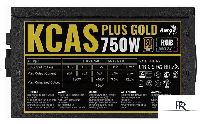 Блок питания AeroCool KCAS Plus Gold 750W - Изображение №17 — Интернет-магазин ПроЗаказ