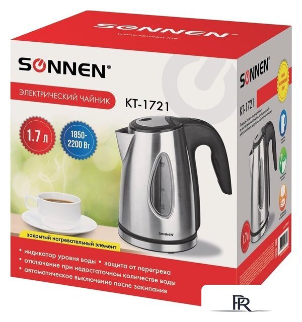Электрический чайник Sonnen KT-1721 - Изображение №10 — Интернет-магазин ПроЗаказ