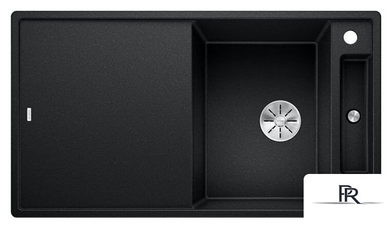 Кухонная мойка Blanco Axia III 5 S 525844 (черный, стеклянная доска) - Изображение №1 — Интернет-магазин ПроЗаказ