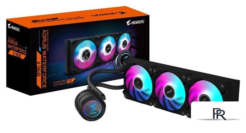 Система жидкостного охлаждения для процессора Gigabyte Aorus Waterforce II 360 - Изображение №5 — Интернет-магазин ПроЗаказ