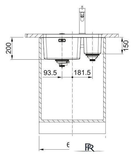 Кухонная мойка Franke Mythos MYX 160-34-16 122.0624.559 - Изображение №9 — Интернет-магазин ПроЗаказ