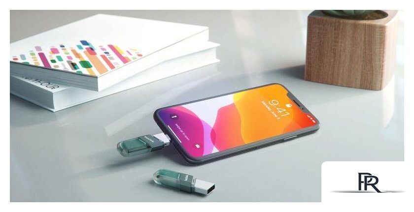 USB Flash SanDisk iXpand Flip 128GB - Изображение №10 — Интернет-магазин ПроЗаказ