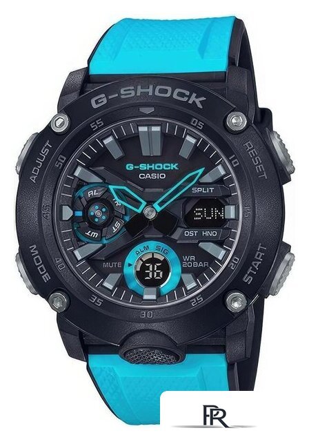 Наручные часы Casio G-Shock GA-2000-1A2 - Изображение №1 — Интернет-магазин ПроЗаказ