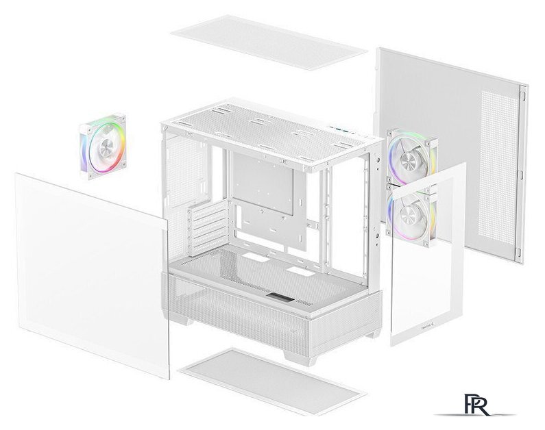 Корпус DeepCool CG380 3F WH R-CG380-WHAGM3-G - Изображение №10 — Интернет-магазин ПроЗаказ