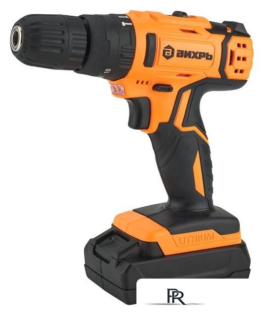 Ударная дрель-шуруповерт Вихрь ДА-24Л-2КУ (с 2-мя АКБ, кейс) - Изображение №1 — Интернет-магазин ПроЗаказ