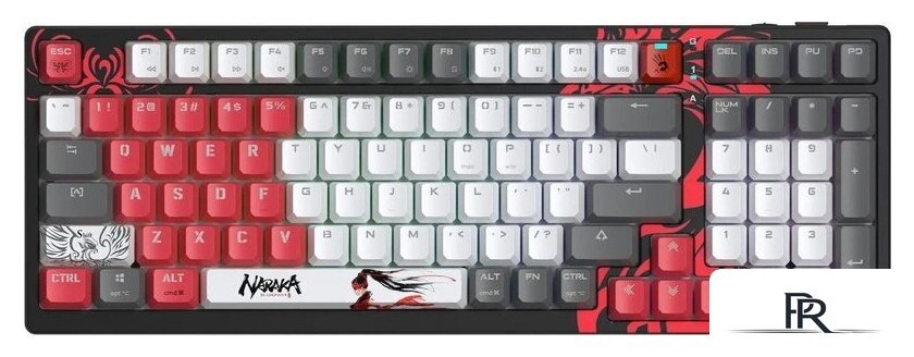 Клавиатура A4Tech Bloody WS98 Naraka (Bloody BLMS Red Plus) - Изображение №2 — Интернет-магазин ПроЗаказ