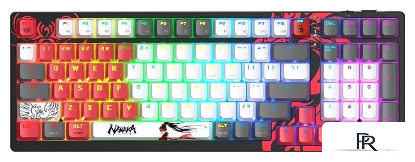 Клавиатура A4Tech Bloody WS98 Naraka (Bloody BLMS Red Plus) - Изображение №1 — Интернет-магазин ПроЗаказ