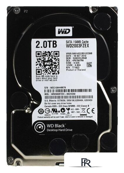 Жесткий диск WD Black 2TB (WD2003FZEX) - Изображение №1 — Интернет-магазин ПроЗаказ