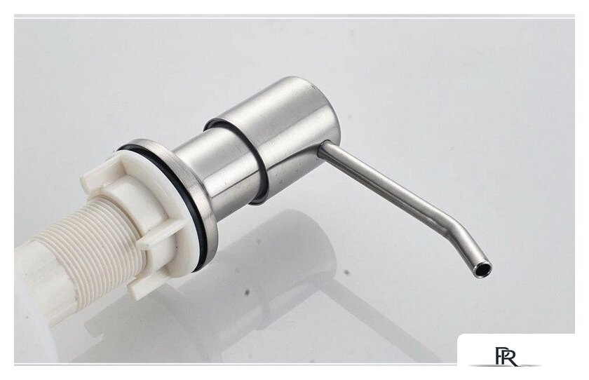 Кухонная мойка БелЭворс Vega L + смеситель W74004-9 + дозатор L405-1 (серый/сатин) - Изображение №4 — Интернет-магазин ПроЗаказ