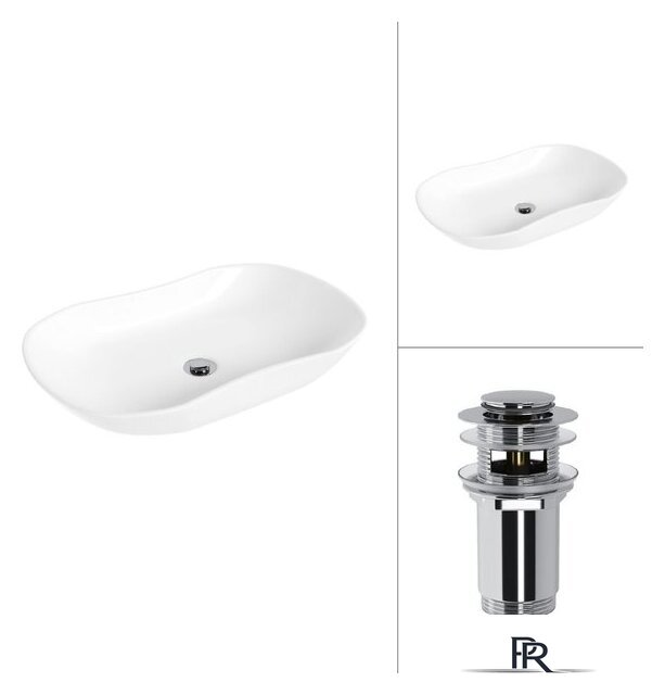 Умывальник Lauter 21570 + клапан 21190CH - Изображение №1 — Интернет-магазин ПроЗаказ