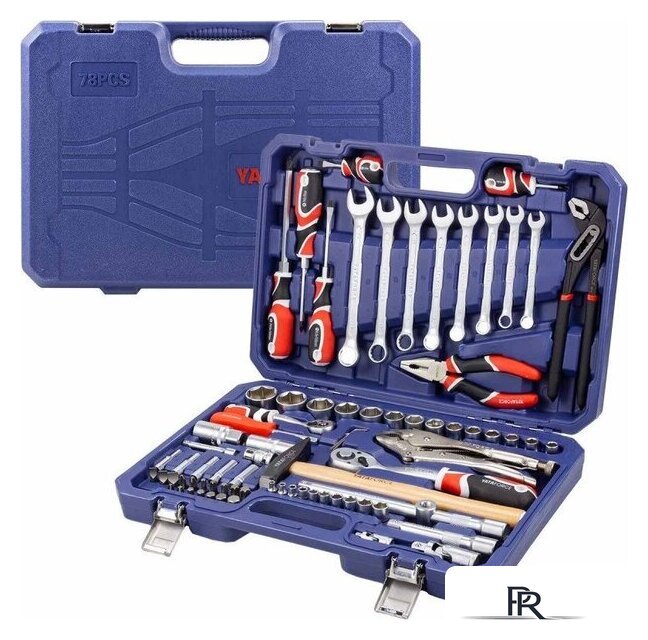 Набор домашнего мастера Yataforce YF-4782-5 (78 предметов) - Изображение №4 — Интернет-магазин ПроЗаказ