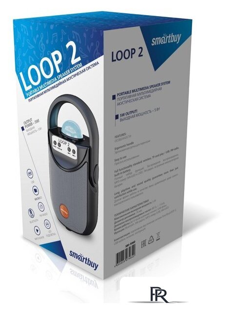 Беспроводная колонка SmartBuy Loop 2 SBS-5060 - Изображение №2 — Интернет-магазин ПроЗаказ