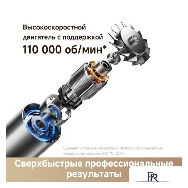 Фен Trouver Flip 10 (белый/золотистый) - Изображение №8 — Интернет-магазин ПроЗаказ