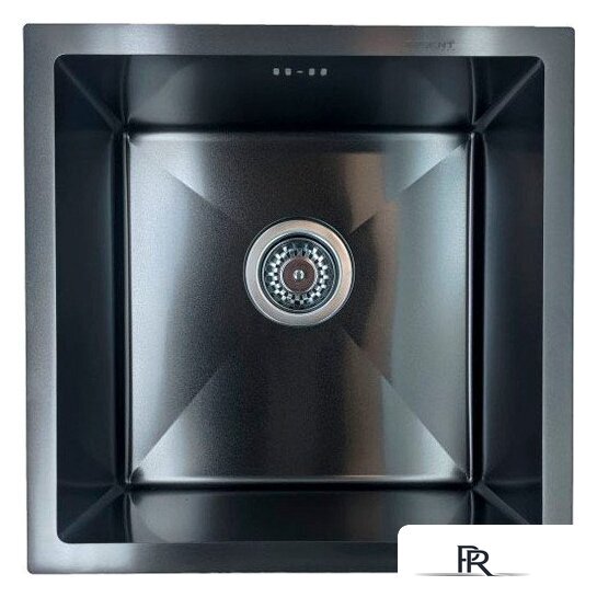 Кухонная мойка Wisent WS34444B (с сифоном GER013) - Изображение №1 — Интернет-магазин ПроЗаказ