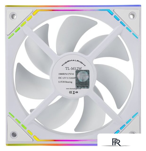 Комплект вентиляторов для корпуса Thermalright TL-M12W X3 (белый) - Изображение №4 — Интернет-магазин ПроЗаказ