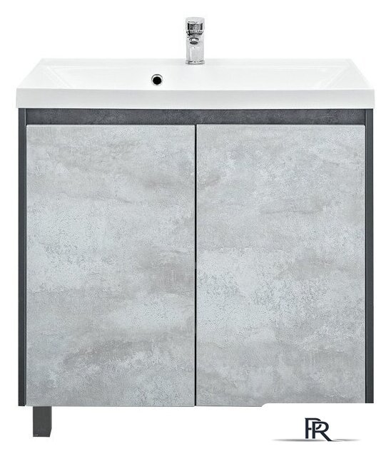  Doratiz Тумба под умывальник Крит 80 9908.129 (серый) - Изображение №6 — Интернет-магазин ПроЗаказ